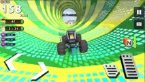 Monster Truck Popit Stunts 3D / 4x4 Offroad Car Stunts / Android GamePlay #2