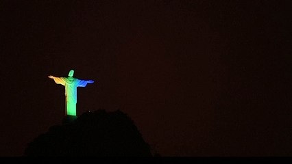 Cristo Redentor homenageia Ayrton Senna