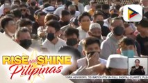 Paggunita ng Eid'l Fitr ng mga kababayan nating Muslim, magtatapos ngayong araw