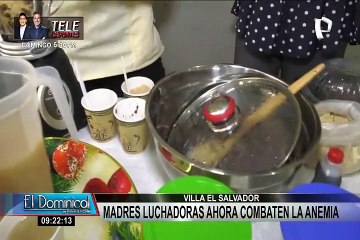 Download Video: Para combatir la anemia: madres de comedores populares se capacitan en talleres en VES