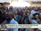 Gobierno de Apure designa en cargos fijos a los trabajadores de la Secretaría de Educación