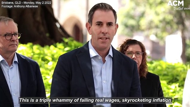 Jim Chalmers says Scott Morrison's economic credibility is in tatters with interest rates set to rise | May 2 2022 | Canberra Times