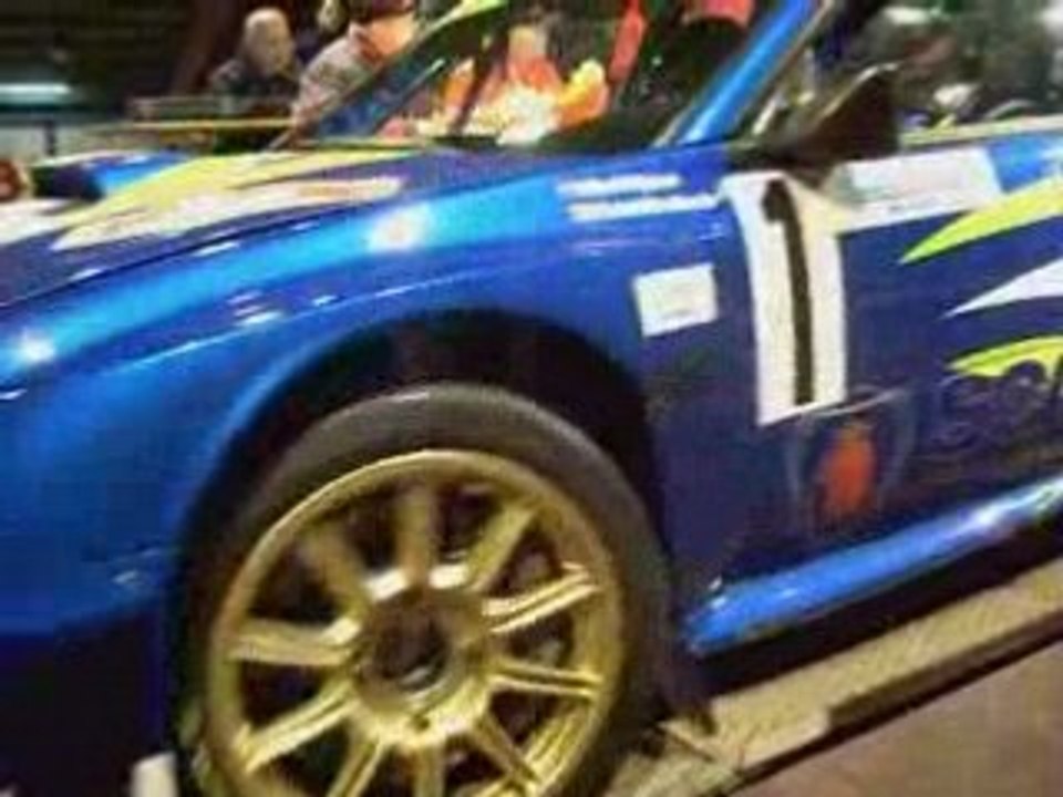 Rallye de Hannut 2008 01 Podium départ