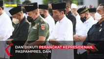 Potret Jokowi, Iriana, dan Kaesang Salat Id di Istana Kepresidenan Yogyakarta
