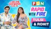 Jo Mujhe Deewana Kar De Song | Tulsi Kumar & Rohit Khandelwal FUN Rapid Fire On Top Bollywood Songs