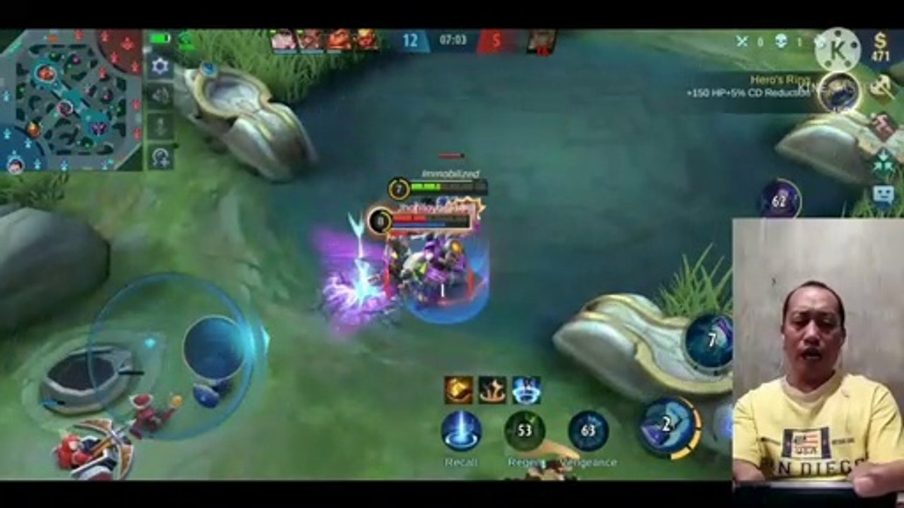 Johnson Best Tank and Expert Wingman - Mobile Legend Bang Bang