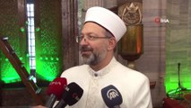 Diyanet İşleri Başkanı Erbaş, bayram namazında İngilizce hutbe okudu