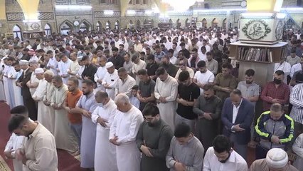 Kerkük'te bayram namazı kılındı