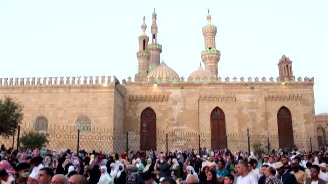 Mısır'da Ramazan Bayramı namazı