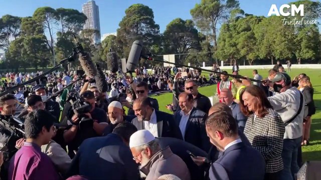 Scott Morrison confronted by Afghan woman at Eid event in Sydney's Parramatta | May 2 2022 | Canberra Times