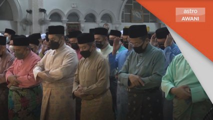 Aidilfitri | Lebih 3,000 sertai Sultan Mizan solat sunat Aidilfitri