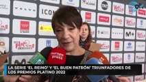 La serie ‘El reino’ y ‘El buen patrón’ triunfadores de los Premios Platino 2022