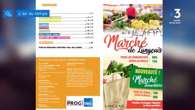 L'air du temps - le guide n°2 des circuits courts en touraine