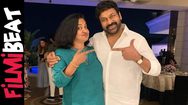 Radhika Sarathkumar announces massive project with Chiranjeevi | Telugu Filmibeat