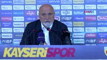 SPOR Yukatel Kayserispor-Beşiktaş maçının ardından