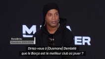 Ronaldinho conseille à Ousmane Dembélé de rester au Barça