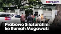 Usai Silaturahmi Kepada Jokowi di Yogyakarta, Prabowo Langsung Sowan ke Rumah Megawati di Teuku Umar