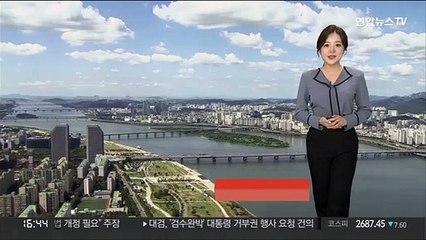 [날씨] 저녁까지 동쪽 곳곳 소나기…기온 점차 오름세