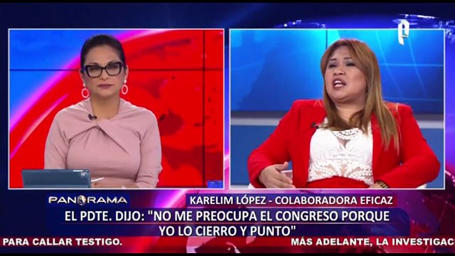 ¡Exclusivo! Karelim López: El presidente Castillo dijo no me preocupa el Congreso, yo lo cierro y punto