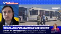 Tatiana Lomakina, responsable des couloirs humanitaires: 