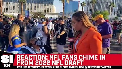 NFL Fans Chime In From 2022 NFL Draft