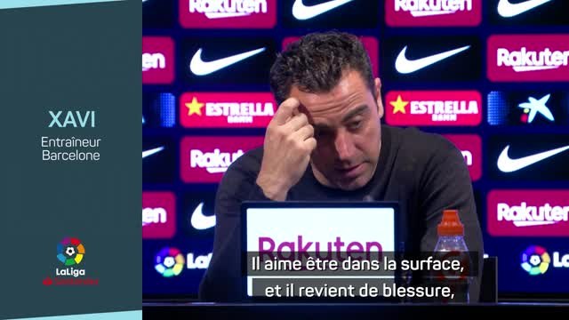 34e j. - Xavi : “Ansu Fati est un joueur spécial”
