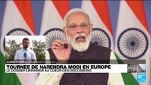 L'Ukraine au menu d'une tournée européenne du Premier ministre indien, Narendra Modi