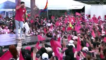 Leni Robredo campaign rally in Baguio