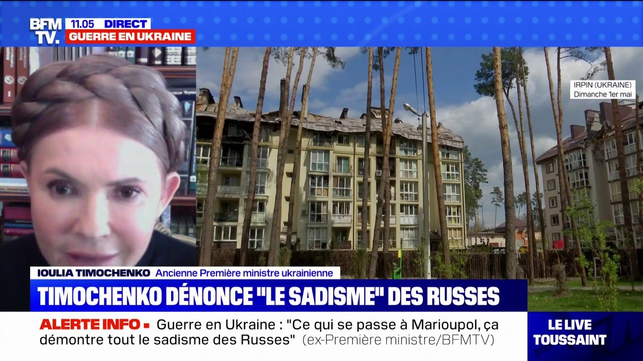 Ioulia Timochenko: "La victoire de l'Ukraine est évidente et elle viendra, aucun pourparlers n'est possible avec l'occupant"