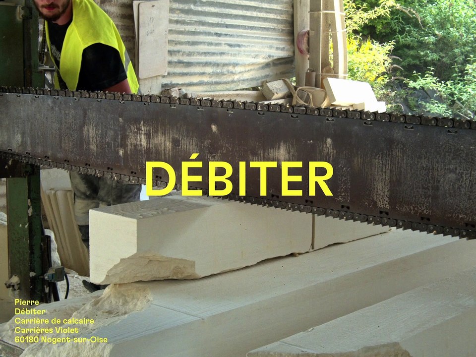 PIERRE / DÉBITER / Ressources. Filmer la matière, révéler les savoir-faire