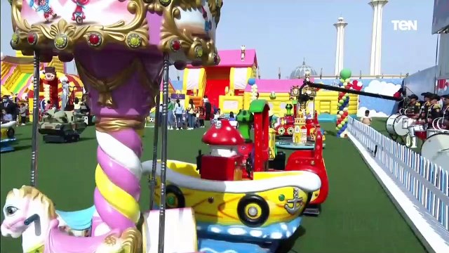 حوار بين الرئيس السيسي ونشأت الديهي وعمرو الليثي خلال احتفالية عيد الفطر