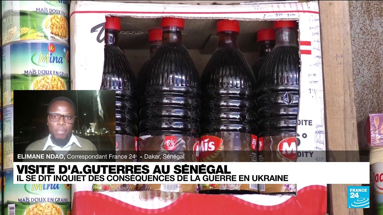 Visite d'Antonio Guterres au Sénégal  : l'ONU inquiète des conséquences de la guerre en Ukraine