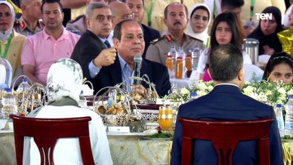 الرئيس السيسي يشكر أبطال مسلسل الاختيار 3 ويكشف كواليس تهديد "أهل الشر" وخيرت الشاطر