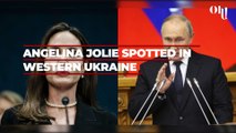 War in Ukraine: Angelina Jolie evacuated during her visit to Ukraine