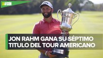 El español Jon Rahm se coronó en el Mexico Open