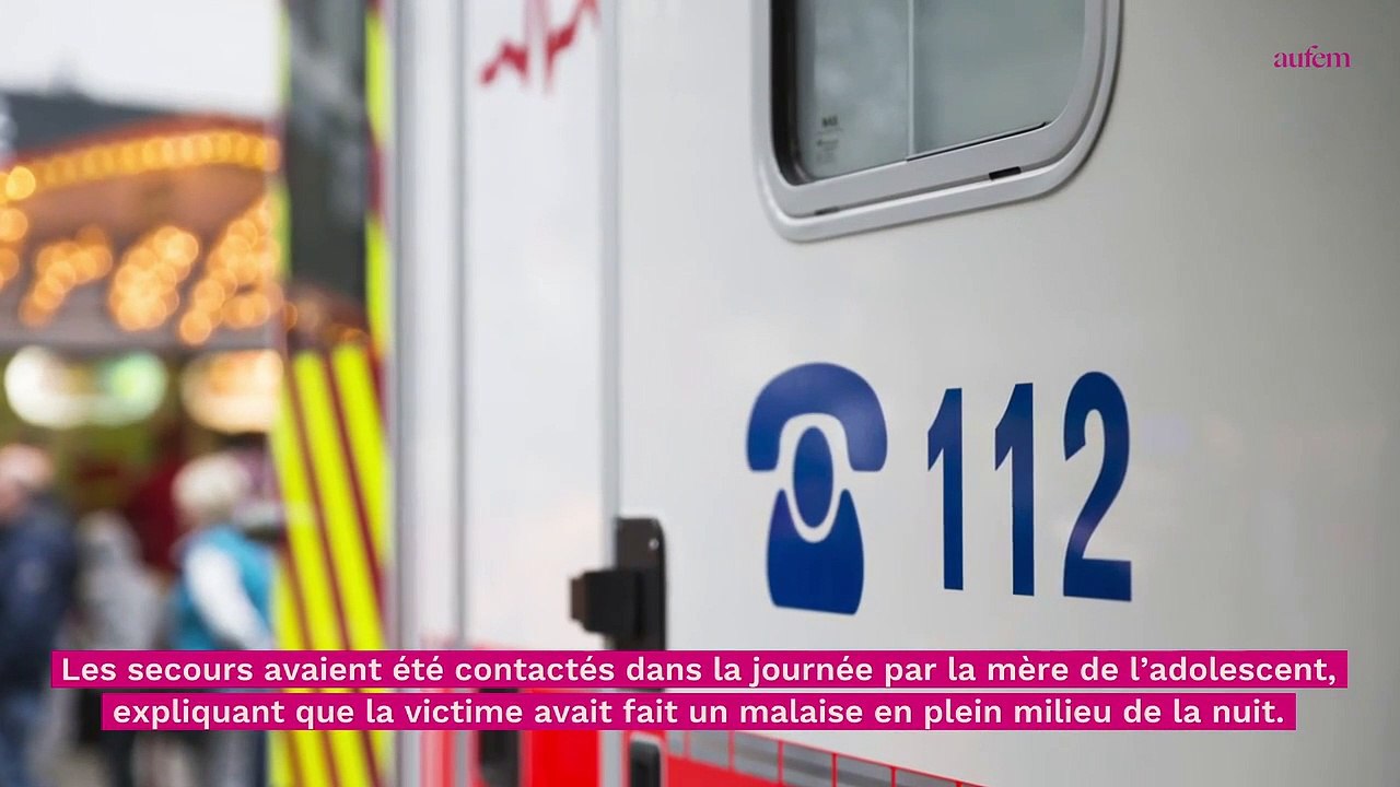 Un ado de 15 ans meurt dans des circonstances dramatiques