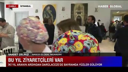 İki yıl aranın ardından Darülaceze'de yüzler gülüyor!
