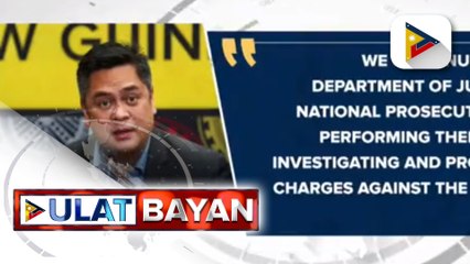 Download Video: Palasyo, ipinauubaya sa DOJ at NPs ang kaso ni Sen. De Lima matapos bawiin ni dating BuCor Chief Ragos ang kanyang testimonya