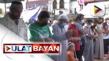 Mga kapatid na Muslim, sabay-sabay nagdasal sa Grand Mosque sa Quiapo bilang pagdiriwang ng pagtatapos ng Ramadan
