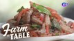 Farm To Table: Chef JR Royol’s Stir-Fry Pork Belly with Kafir Lime dish