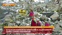 El Glaciar Charquini se derrite por el calentamiento global y podría desaparecer