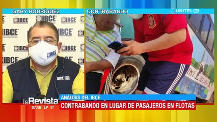 IBCE: El sector del transporte “está contaminado” por el contrabando