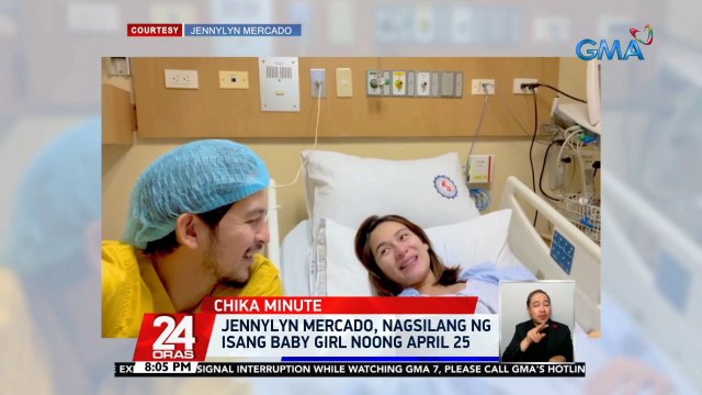 Jennylyn Mercado, nagsilang ng isang baby girl noong April 25 | 24 Oras