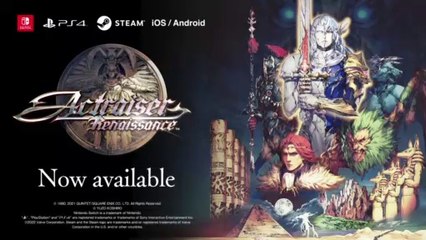 Actraiser Renaissance - Bande-annonce Mise à jour 1.10