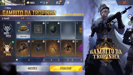 Recompensas do Passe de Elite maio 2022