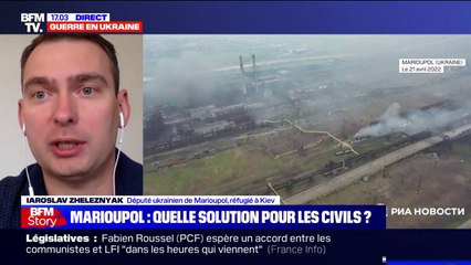 Download Video: Marioupol: environ 1000 personnes sont toujours piégées dans l'usine Azovstal, selon le député de la ville, Iaroslav Zheleznyak