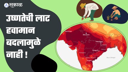 Heat Wave In India: उष्णतेची लाट हवामान बदलामुळे नाही !