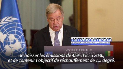 Urgence climatique: l'Onu exhorte les pays riches à "passer aux actes"