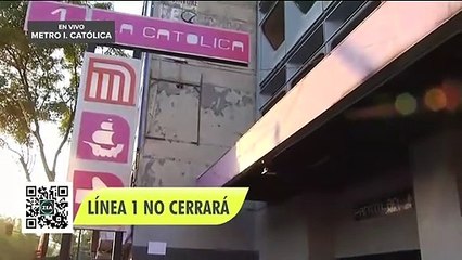 Trabajos de remodelación en la Línea 1 del Metro serán nocturnos