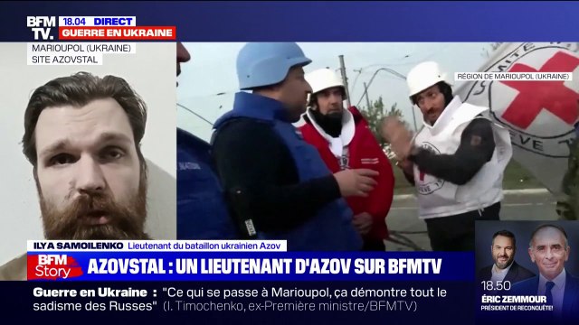 Azovstal: Nous ne savons pas si les personnes évacuées sont arrivées saines et sauves , affirme un militaire ukrainien